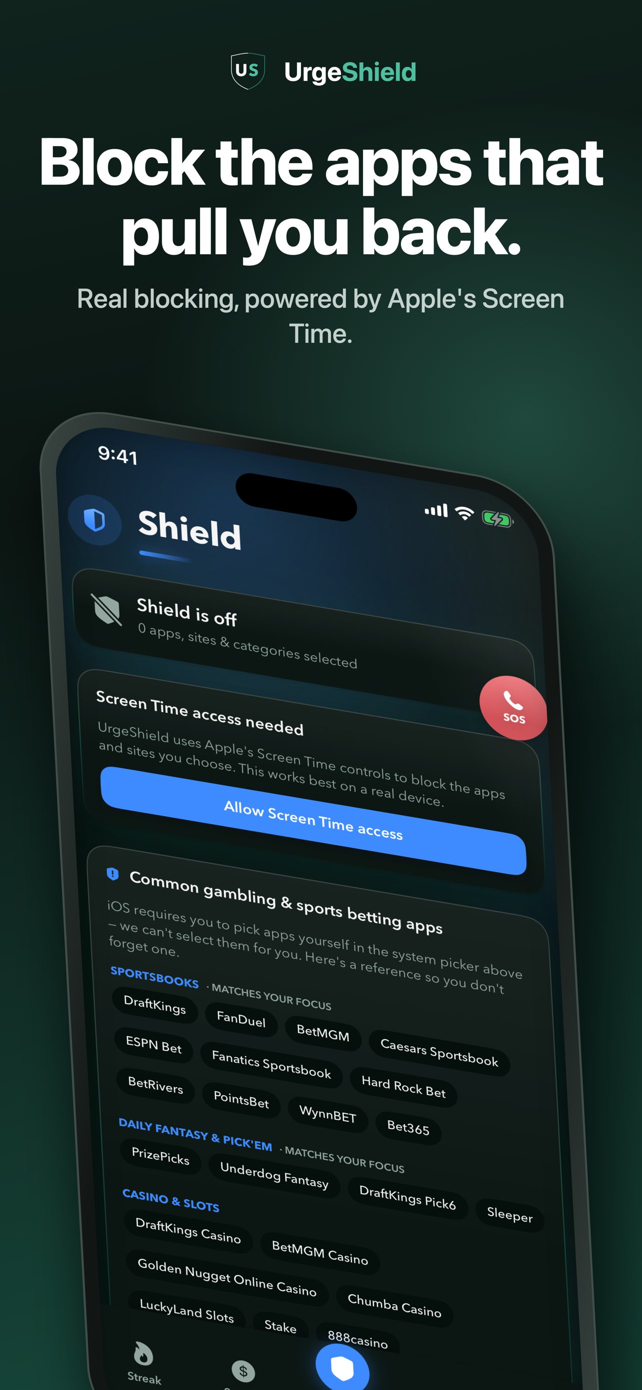 UrgeShield - Gambling Recovery screenshot 2