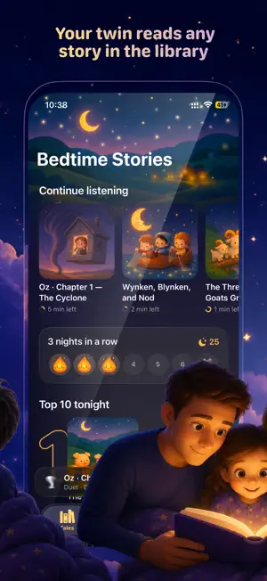 Bedtime Stories in Your Voice screenshot 2