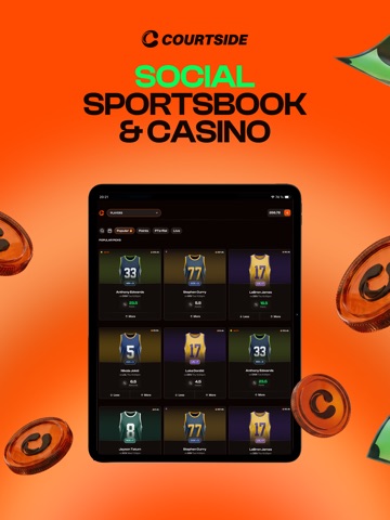 Courtside - Social Sportsbook iPad screenshot 2