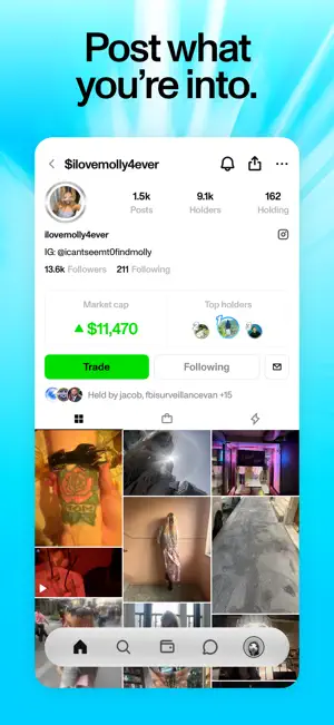 Zora: Post. Discover. Trade. screenshot 3