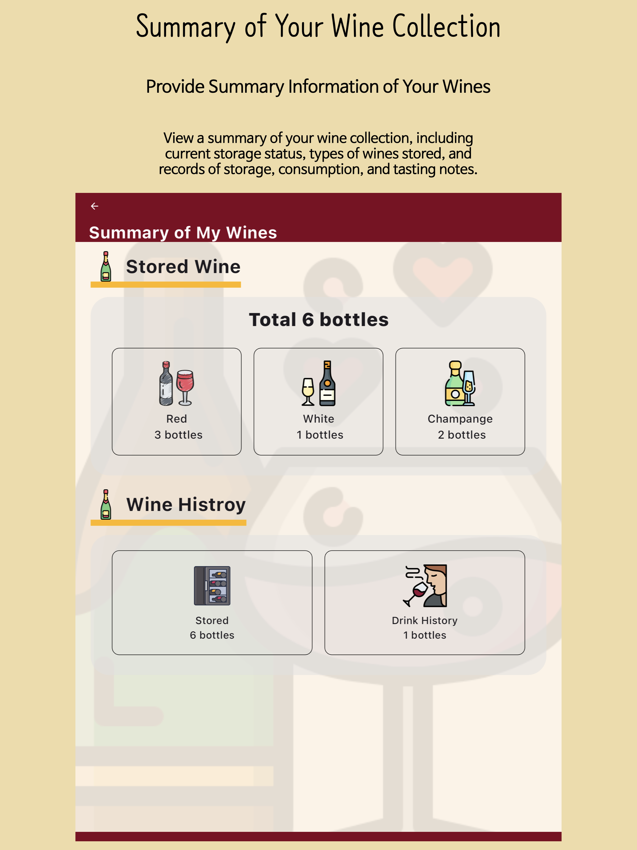MyWineCellar - Wine App