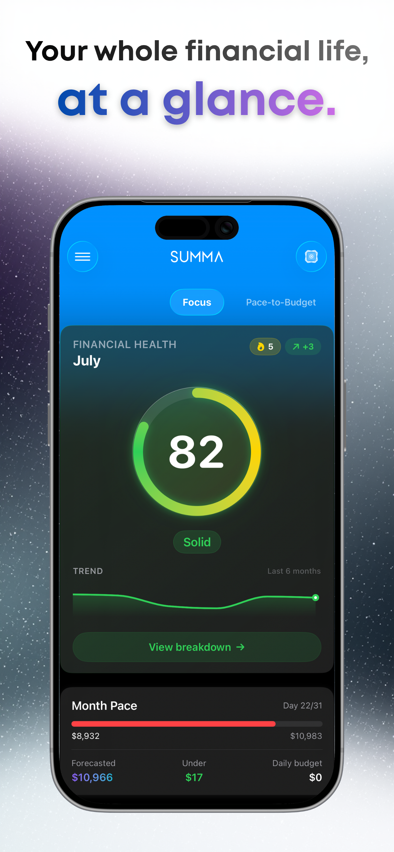 Summa: Budget, Expense Tracker screenshot 3