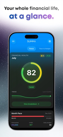 Summa: Budget, Expense Tracker Screenshot 3 of 10