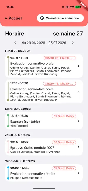 HESAV Campus screenshot 2