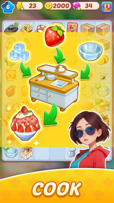 Midge Merge : Love bistro Screenshot