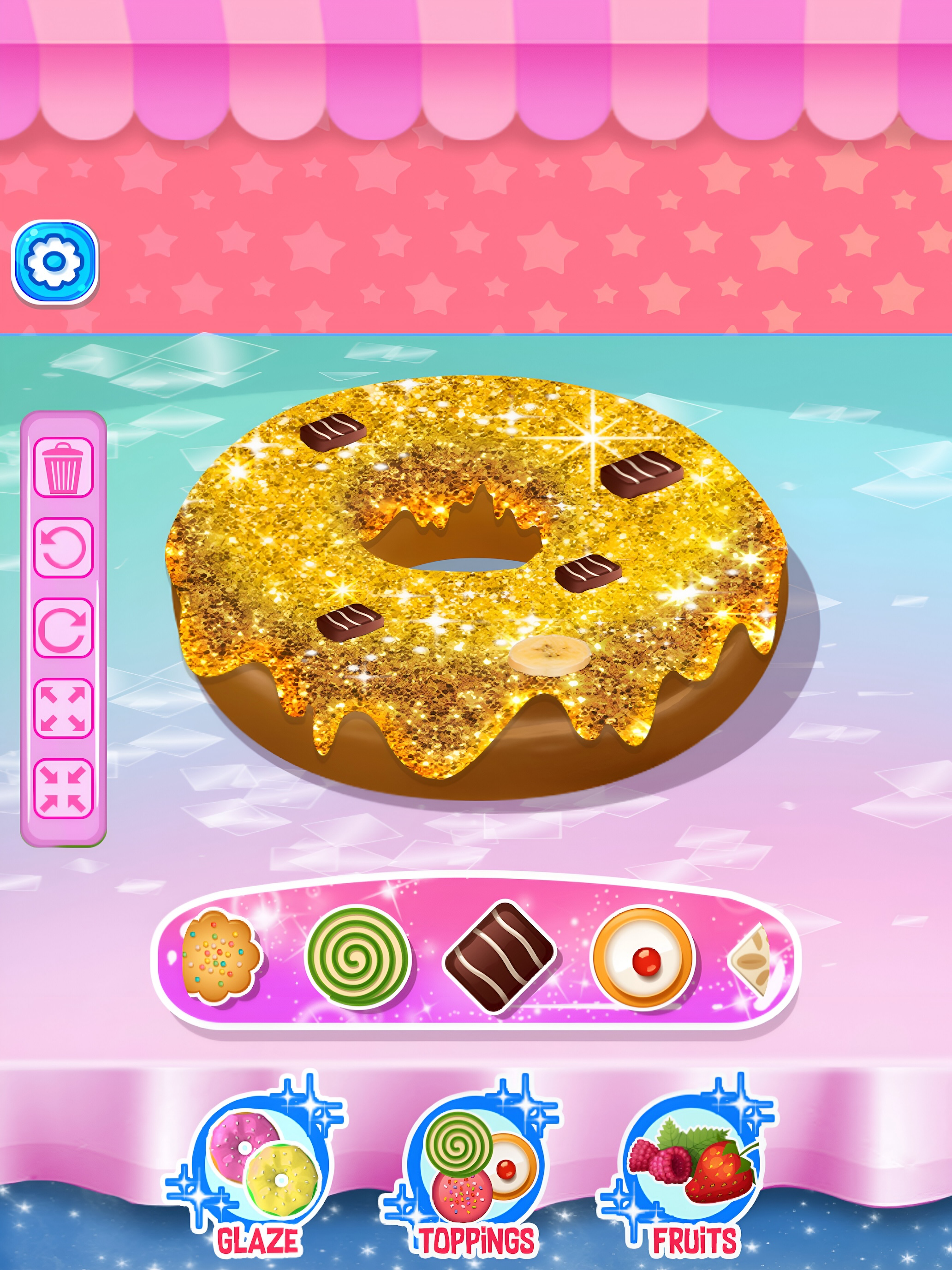 Girl's Glitter Baking Cafe