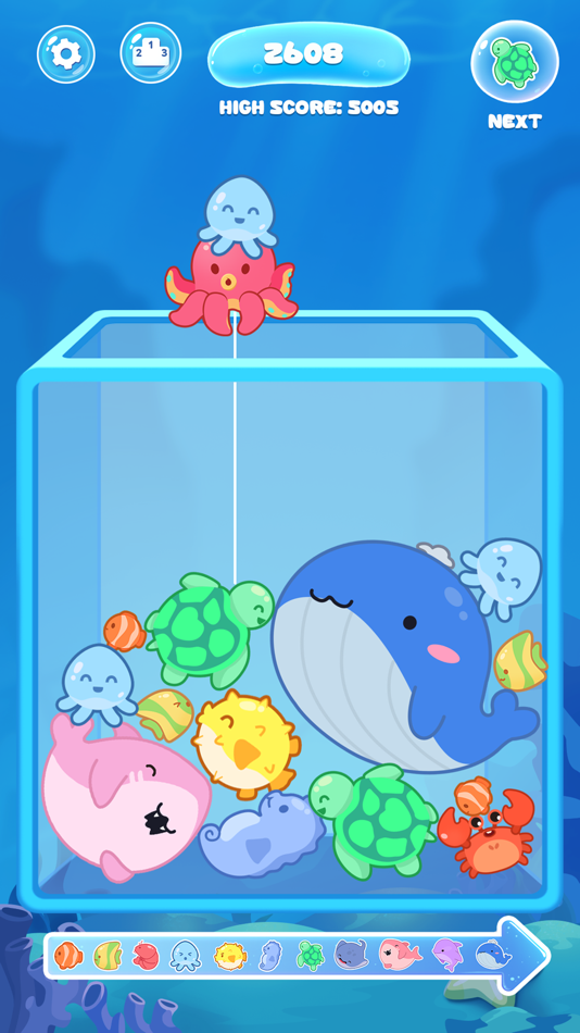 #1. Melon Fish Game (iOS) 由: PIXON PTE. LTD.