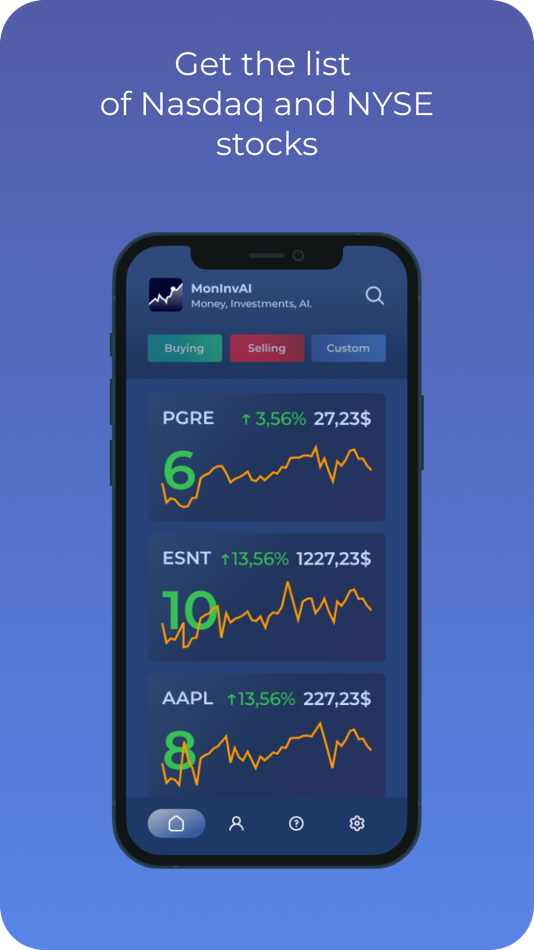 #2. MonInvAI: Stock Screener (iOS) 由: AG Software, LLC