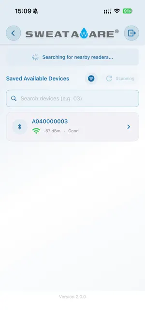 SWEAT AWARE screenshot 3