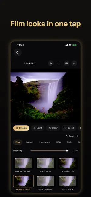 Tonely: Film Photo Editor screenshot 1