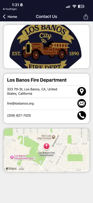Los Banos Fire Department screenshot 2