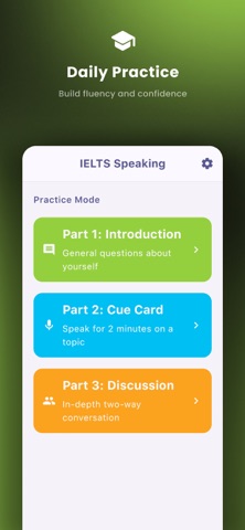 IELTS Speaking Assistant 2026 screenshot