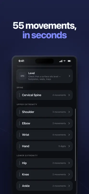 Goniometer: Range of Motion screenshot 5 of 10