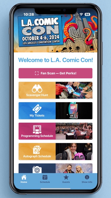 Los Angeles Comic Con Screenshot