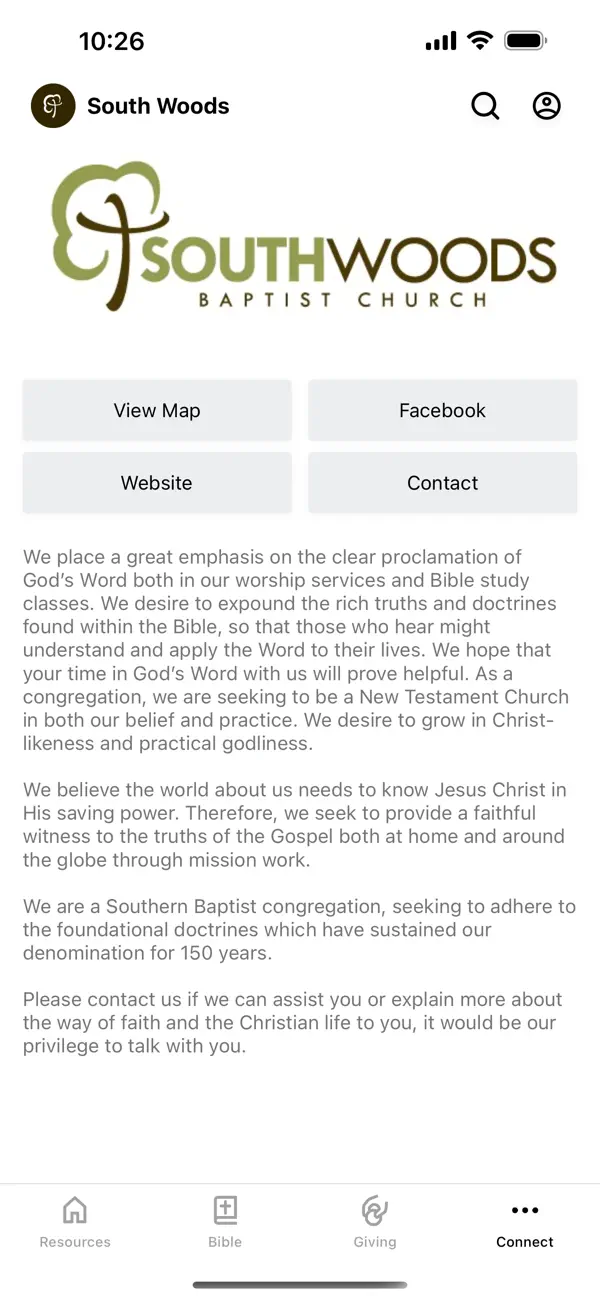 Screenshot #3 pour South Woods Baptist Church