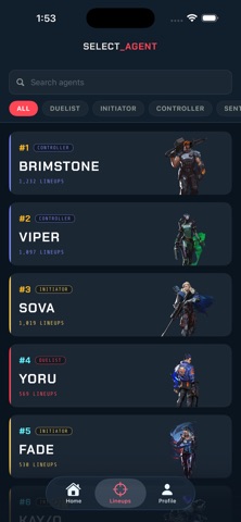 Lineups Pro screenshot 2