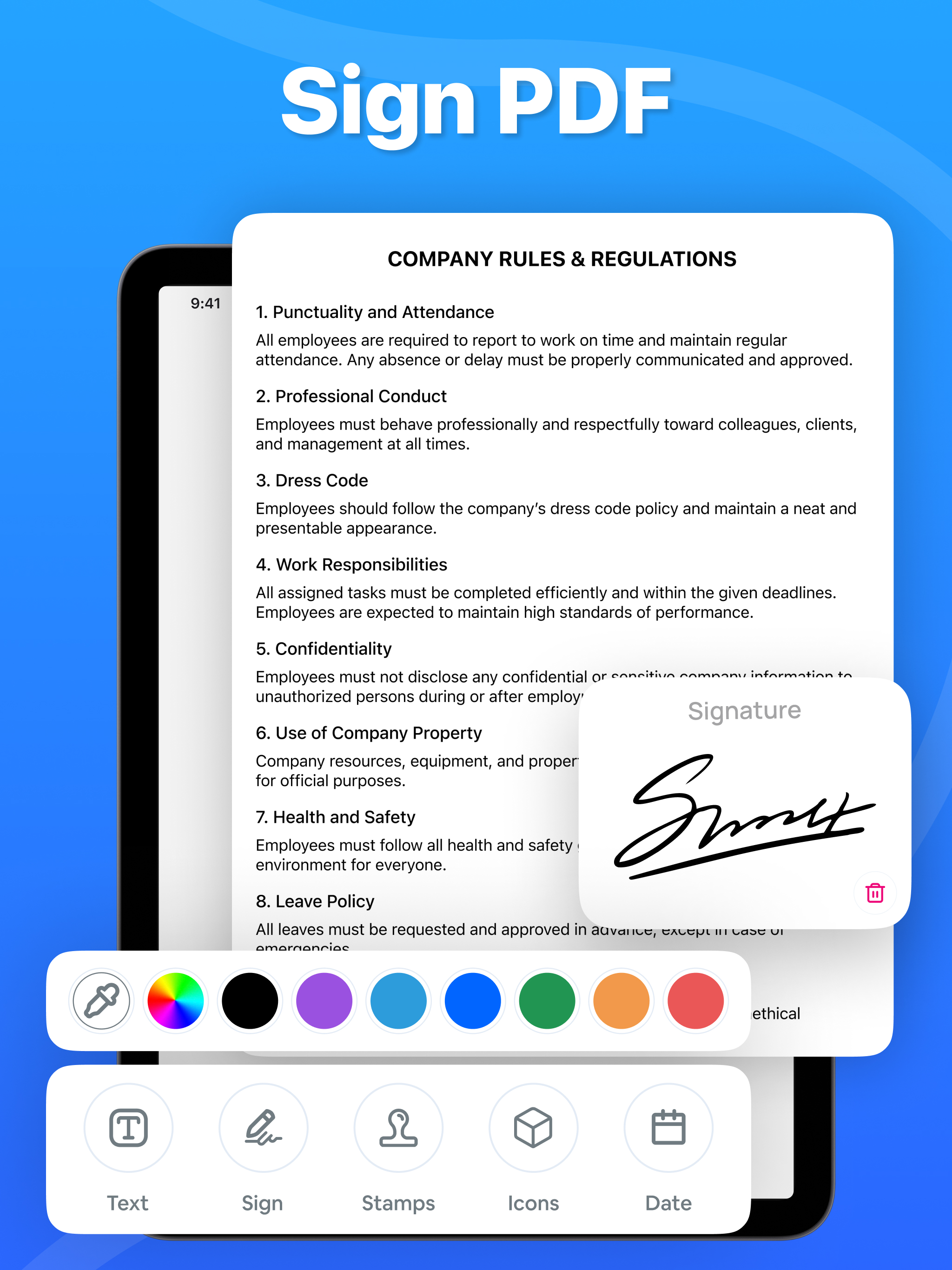 eSign: Sign PDF Documents screenshot 12