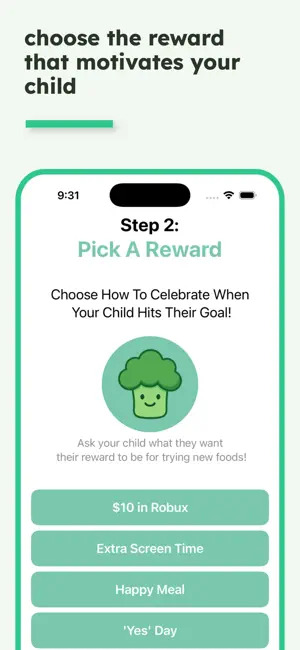 Yummi Picky Eater Food Tracker screenshot 3