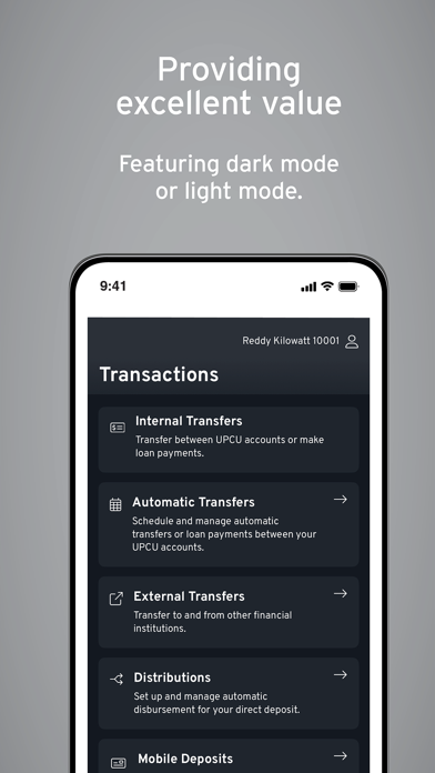 Utah Power Credit Union Screenshot