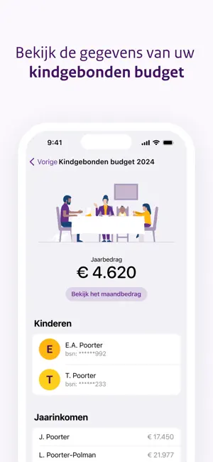 Toeslagen iPhone screenshot 5
