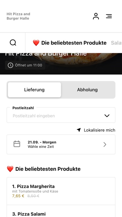 Hit Pizza and Burger Halle