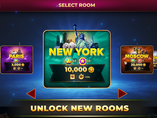 Backgammon King Online Games iPad screenshot 6 - Games app