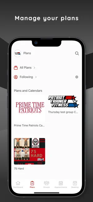 Patriot Trainer Fitness screenshot 3