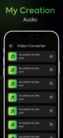 Video to Audio, MP3 Converter screenshot