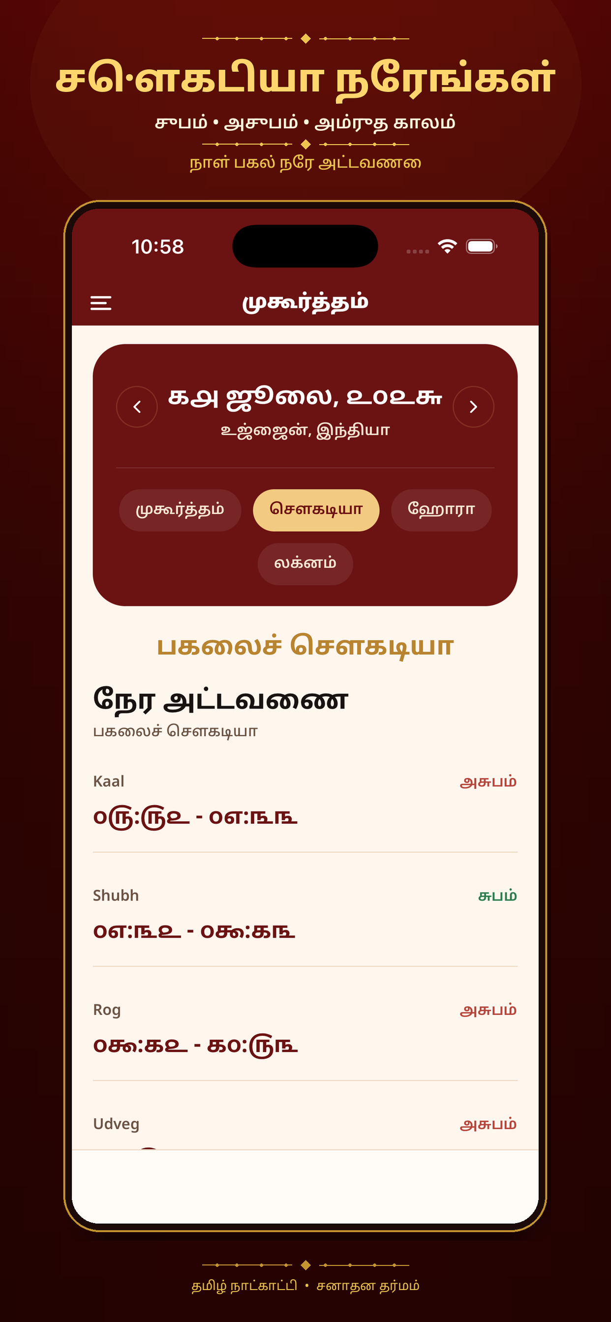 Tamil Calendar - Panchangam screenshot 6