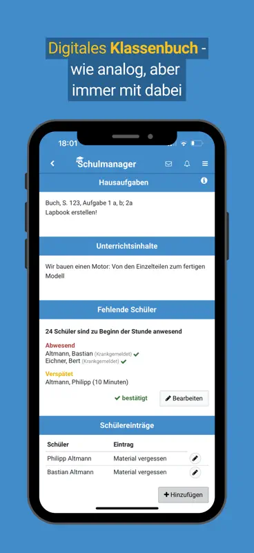 Schulmanager Online screenshot 4 of 9