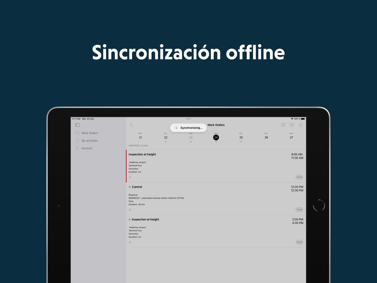 iPad screenshot