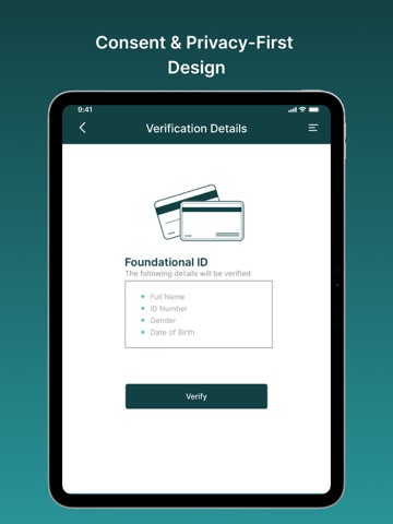 Bhutan NDI Mobile Verifier iPad screenshot