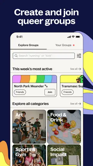 Lex: Queer Social LGBT Friends screenshot 4