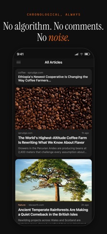 content — RSS feed reader screenshot 3