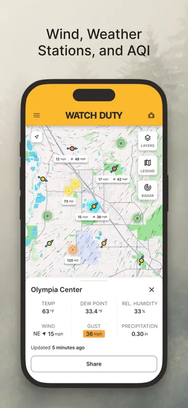 Watch Duty: Wildfire & Floods screenshot 4 of 8