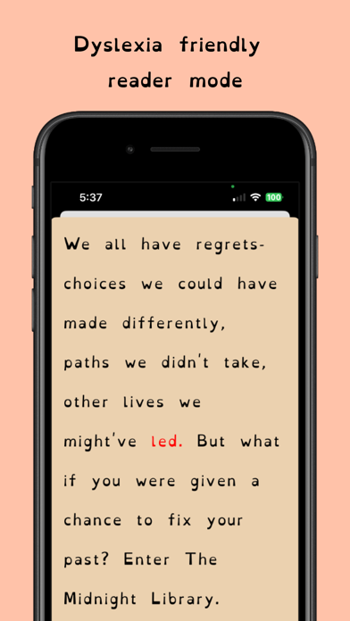 DyslexiaBuddy Screenshot