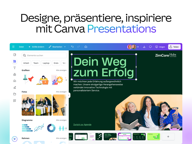‎Canva: Foto & Video Editor Screenshot