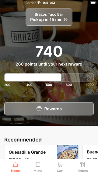 Brazos Tacos - 2nd Street app screenshot