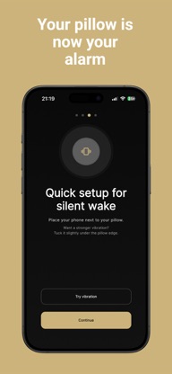 Silent Wake: Vibrate Alarm screenshot 2