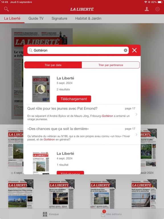 Screenshot #5 pour La Liberté journal