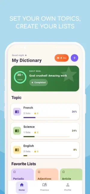 My Dictionary: Vocab Games screenshot 2