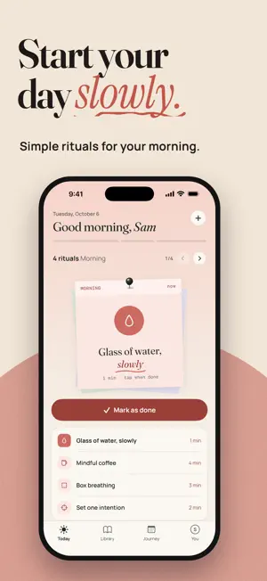 Glim: Daily Self Care Rituals screenshot 2