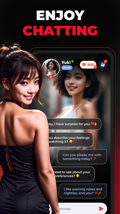Flirtly - AI Girlfriend Chat Screenshot