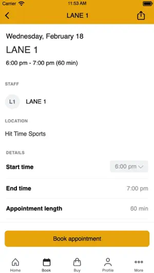 Hit Time Sports screenshot 3