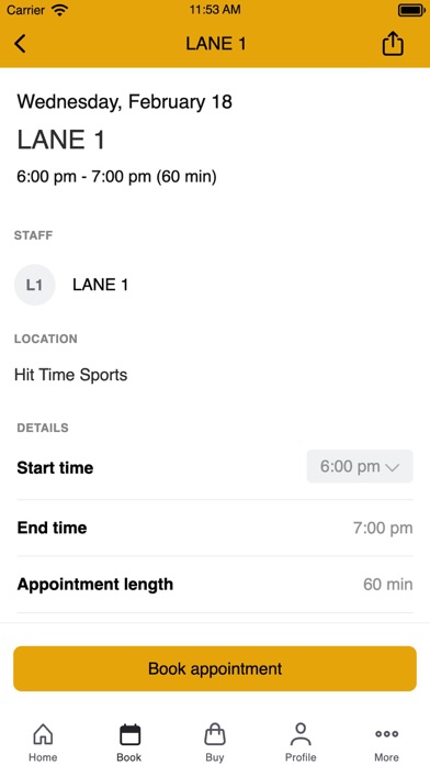 Hit Time Sports Screenshot 3 of 3