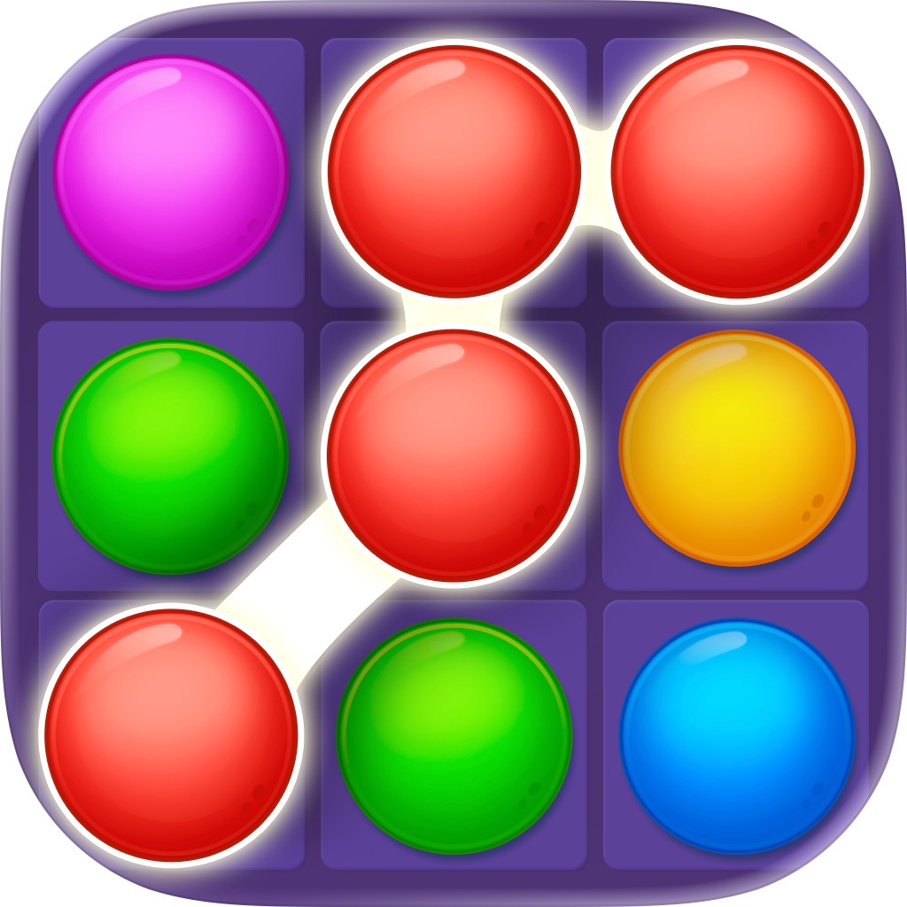Apple App Store cover for Connect Em All! - 3 Dots Link