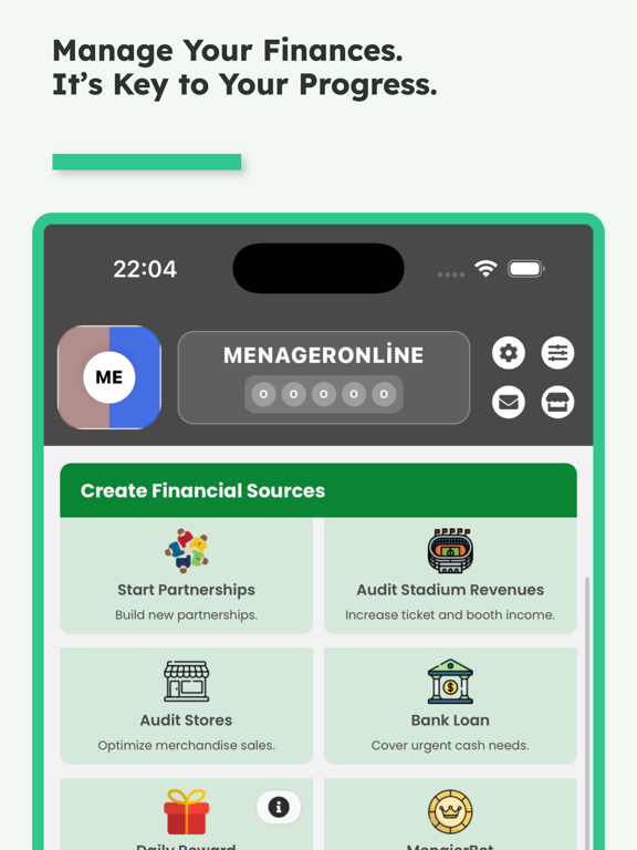 MenagerOnline: Football iPad screenshot