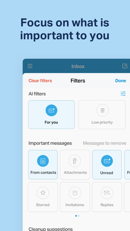 #3. Chuck – Smarter Email with AI (iOS) De: 410 Labs