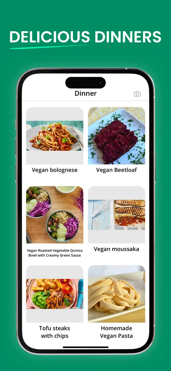 Screenshot #3 pour Vegan Recipes: Meal Planner