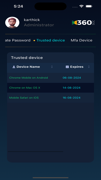 360 SOC Security Platform Screenshot